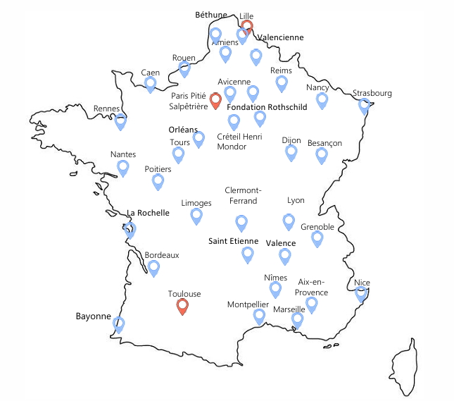 Cartographie du réseau NS-PARK