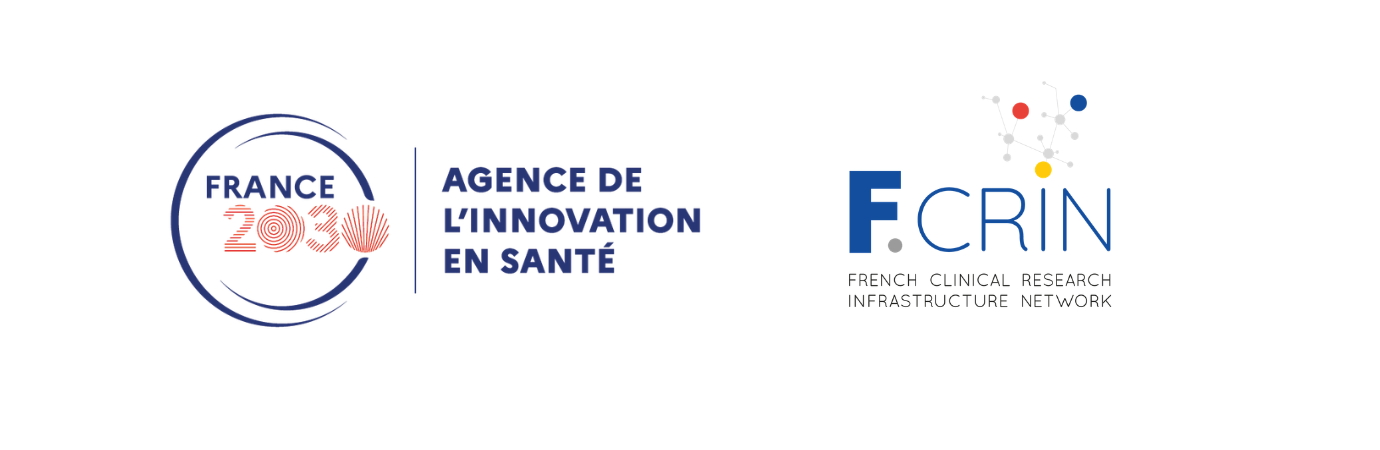 Logos de l'AIS et F-CRIN